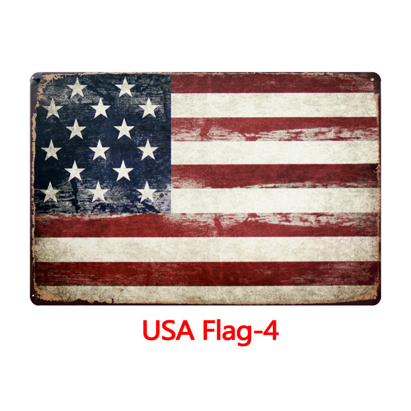 Tin Painting Bar Clothing Store Home Wall Decoration