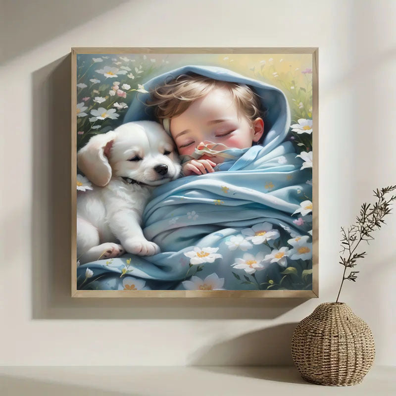 Diamond Painting Set - Full Diamond Round Water Diamond Art