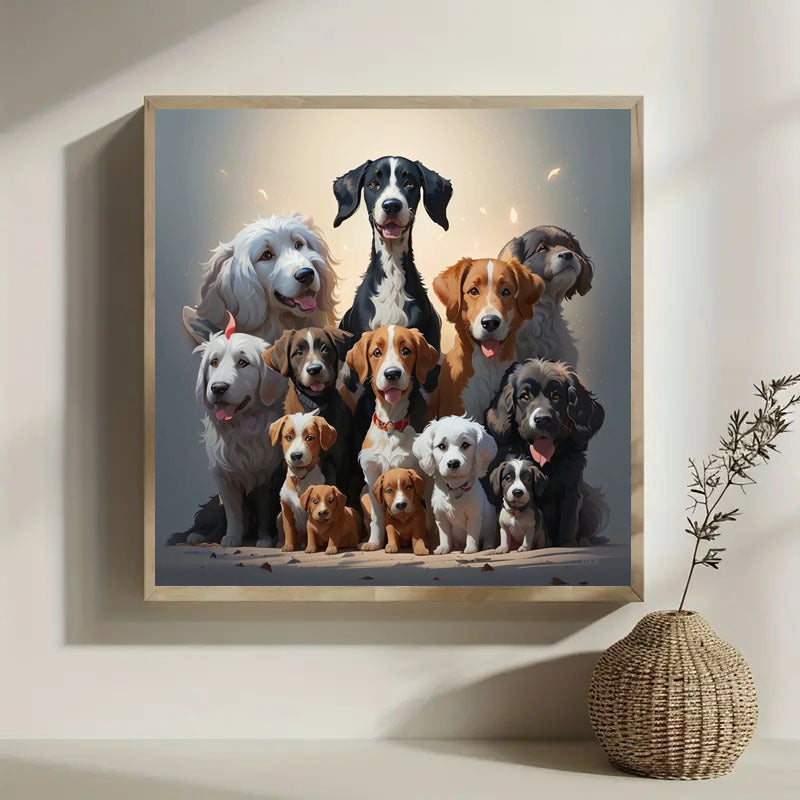 Diamond Painting Set - Full Diamond Round Water Diamond Art