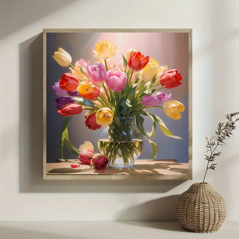 Diamond Painting Set - Full Diamond Round Water Diamond Art