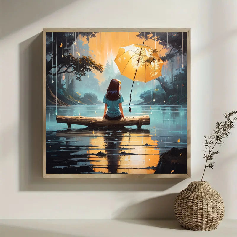 Diamond Painting Set - Full Diamond Round Water Diamond Art