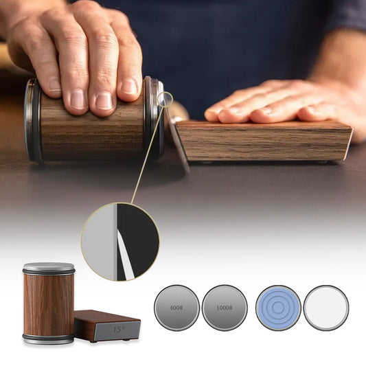 Roller Sharpener Tungsten Steel Adjustable Angle Round