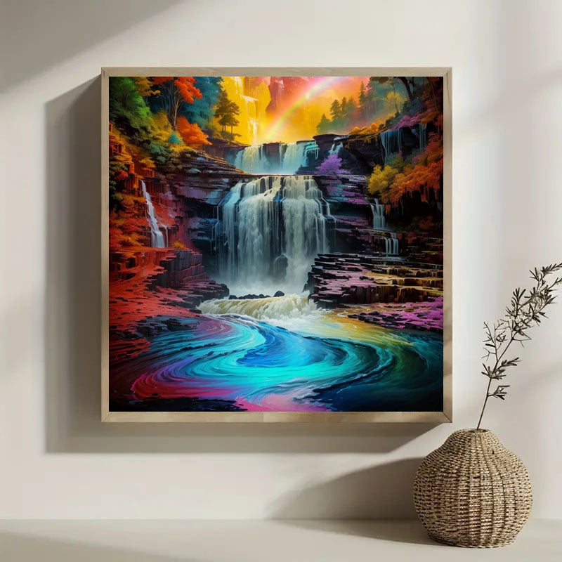 Diamond Painting Set - Full Diamond Round Water Diamond Art